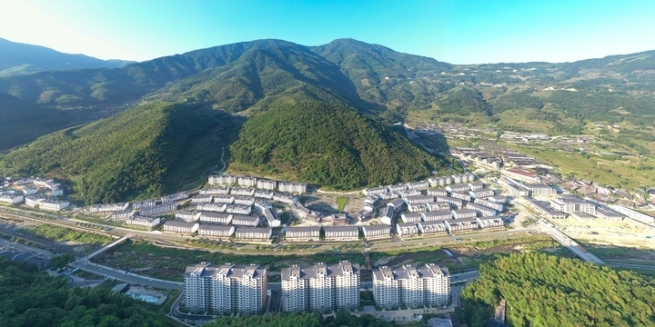 景寧大搬快聚安置點(diǎn)。供圖 景寧縣委宣傳部