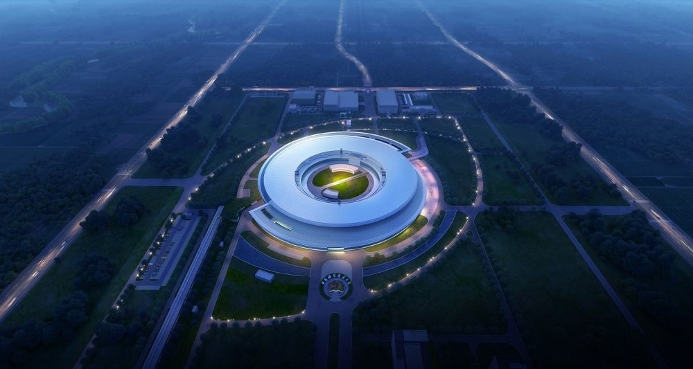 這是合肥先進(jìn)光源效果圖。