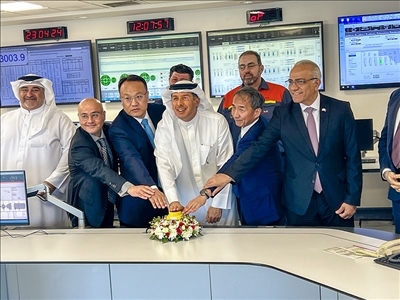 圖為燃機(jī)點(diǎn)火儀式，主辦方供圖