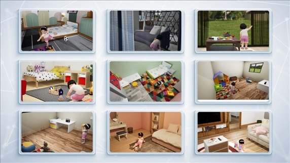 通用智能人“通通”可以自主應(yīng)對多變的場景。受訪者供圖