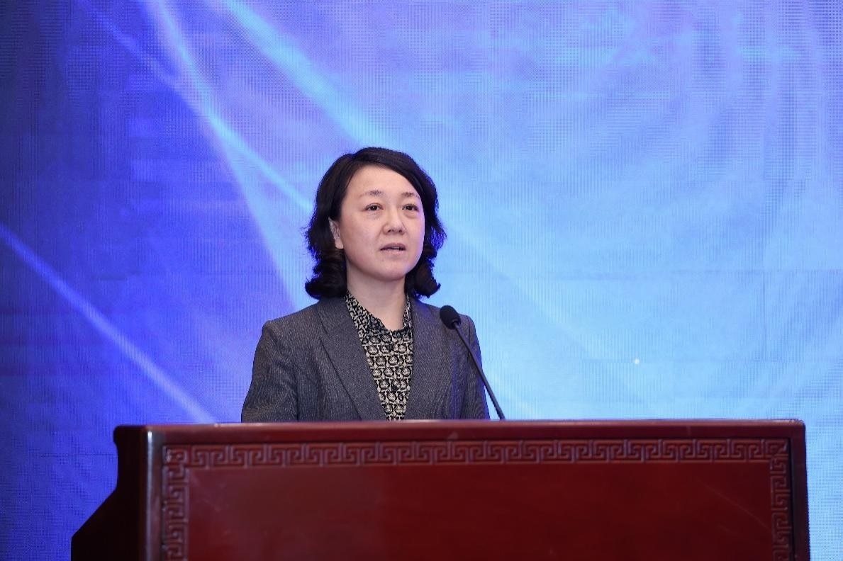 中華全國新聞工作者協(xié)會黨組成員、書記處書記吳兢致辭。主辦方供圖