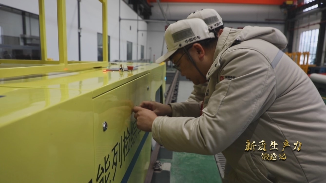 湖南株洲，算法測算團隊正在做地鐵智能化檢測試驗。