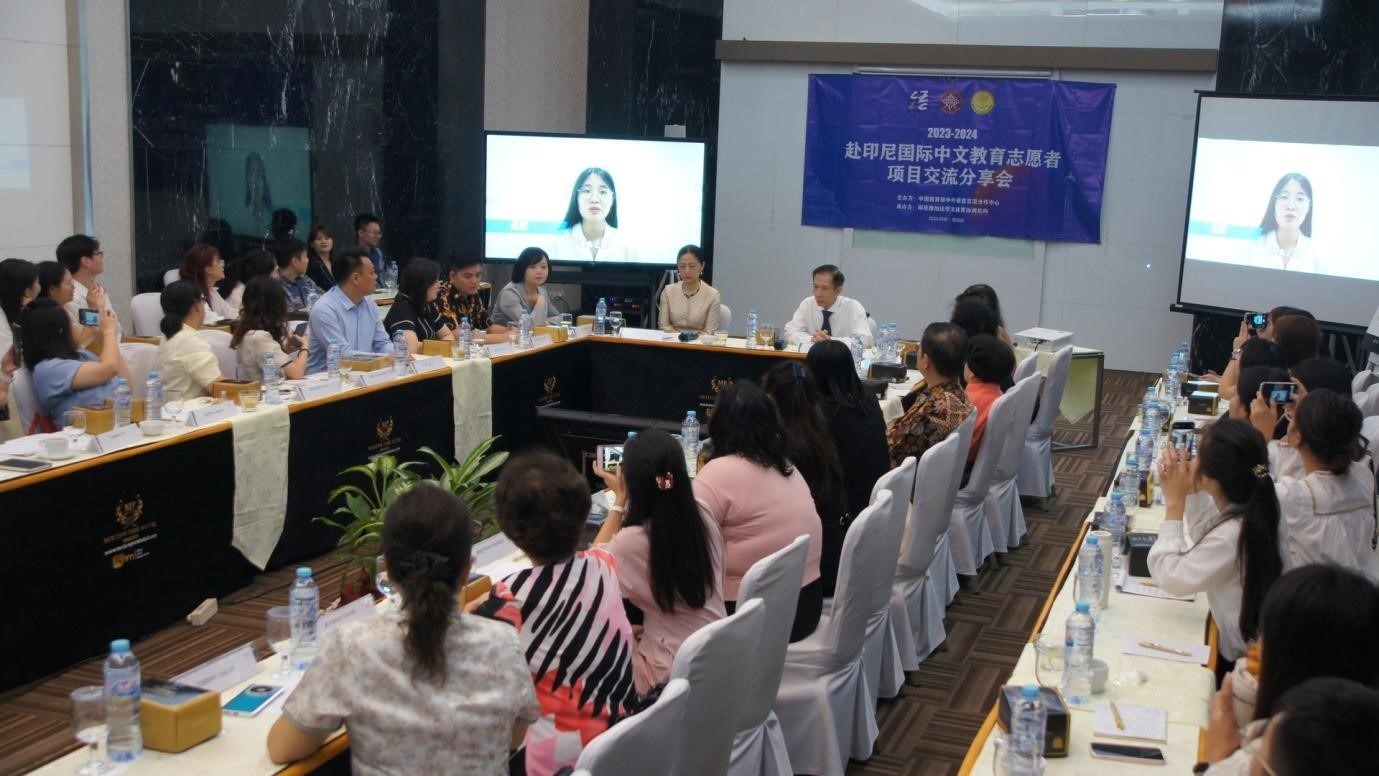 活動現(xiàn)場。中外語言交流合作中心供圖