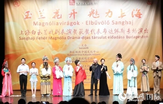 “玉蘭花開·魅力上?！弊哌M(jìn)布達(dá)佩斯。葉辰亮攝