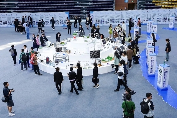 入圍決賽作品成果展。北京建筑大學(xué)供圖