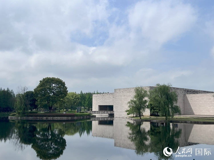 良渚博物院外觀。人民網(wǎng)記者 崔越攝