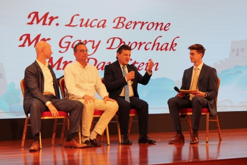 2、在故事分享環(huán)節(jié)，多名友好人士分享他們與中國的故事。 伊莎貝爾·羅德里格斯攝