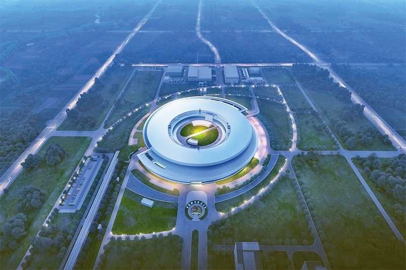 近年來(lái)，長(zhǎng)三角各省市牢牢把握高質(zhì)量發(fā)展這個(gè)首要任務(wù)，因地制宜培育和發(fā)展新質(zhì)生產(chǎn)力，朝著世界級(jí)城市群目標(biāo)邁進(jìn)。圖為第四代大科學(xué)裝置“合肥先進(jìn)光源”的效果圖（資料圖片）。 新華社發(fā)（中國(guó)科學(xué)技術(shù)大學(xué)國(guó)家同步輻射實(shí)驗(yàn)室供圖）