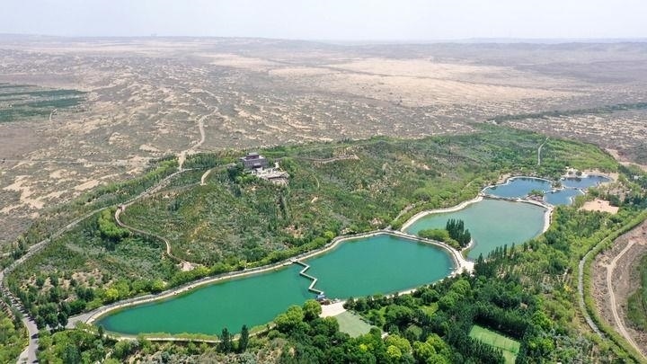 △2023年6月7日，寧夏靈武市白芨灘國(guó)家級(jí)自然保護(hù)區(qū)。