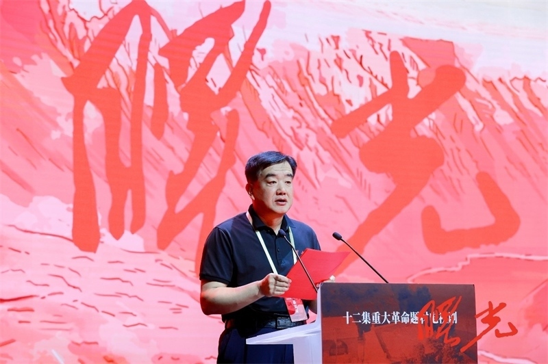 陜西省榆林市米脂縣委副書記、縣長楊樹森致辭