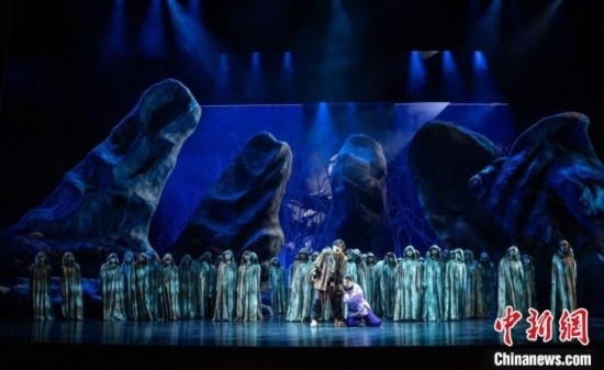 歌劇《原野》劇照。 中國音樂學(xué)院供圖