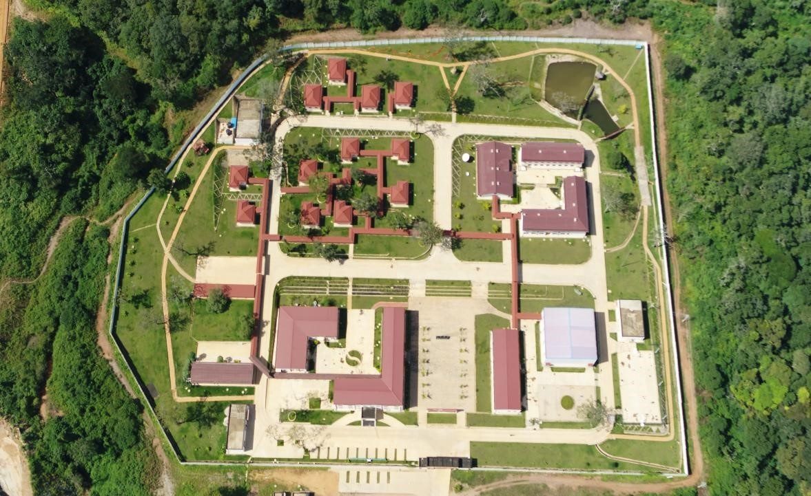 負(fù)責(zé)運(yùn)營管理剛果（金）布桑加水電站的中剛水電公司。中鐵資源集團(tuán)供圖