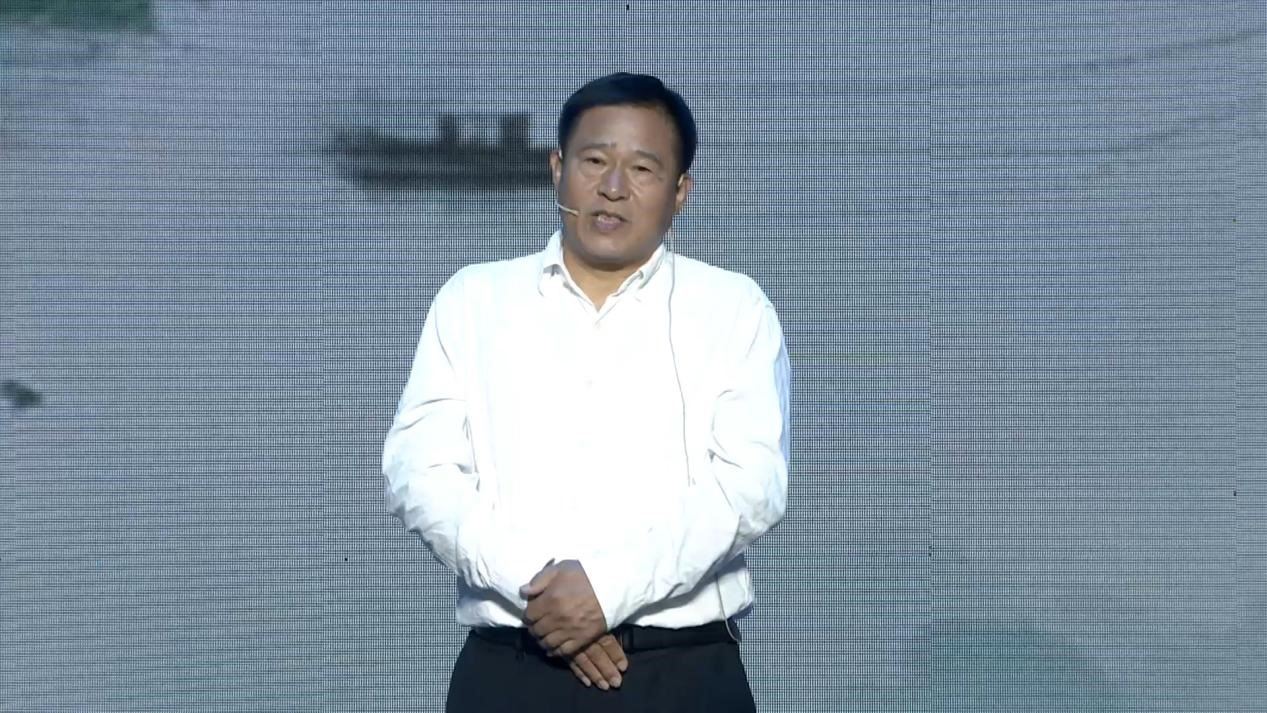 浙江大學(xué)藝術(shù)與考古學(xué)院教授林留根現(xiàn)場講述。