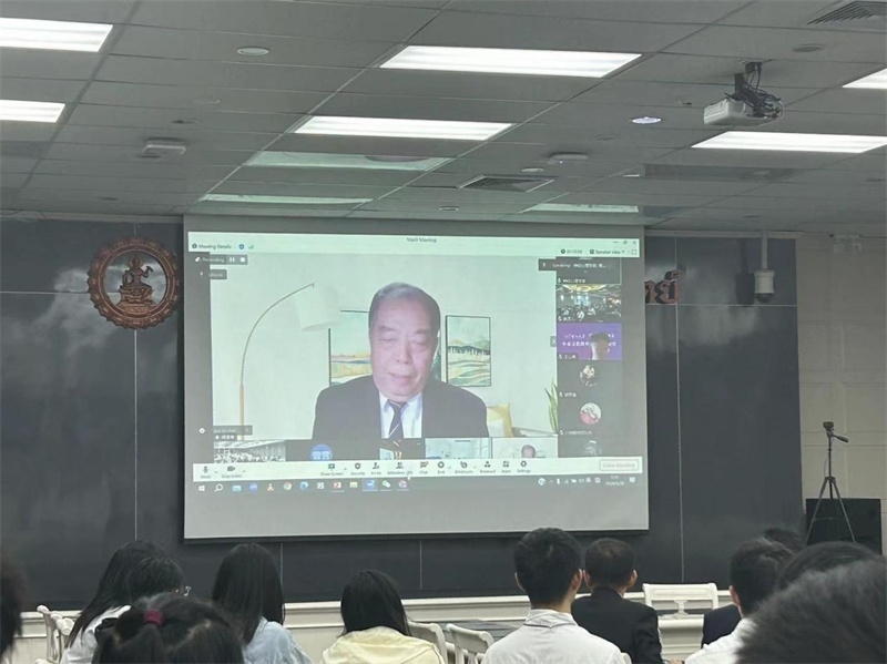 傅增有教授講座。