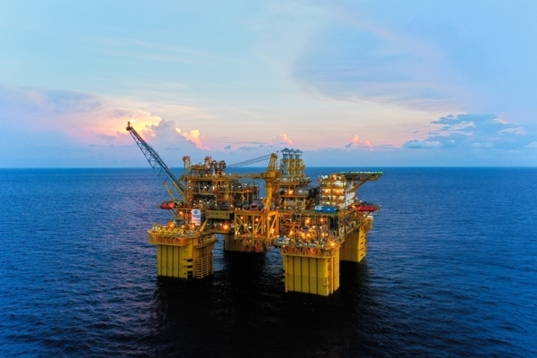 “深海一號(hào)”能源站。受訪者供圖