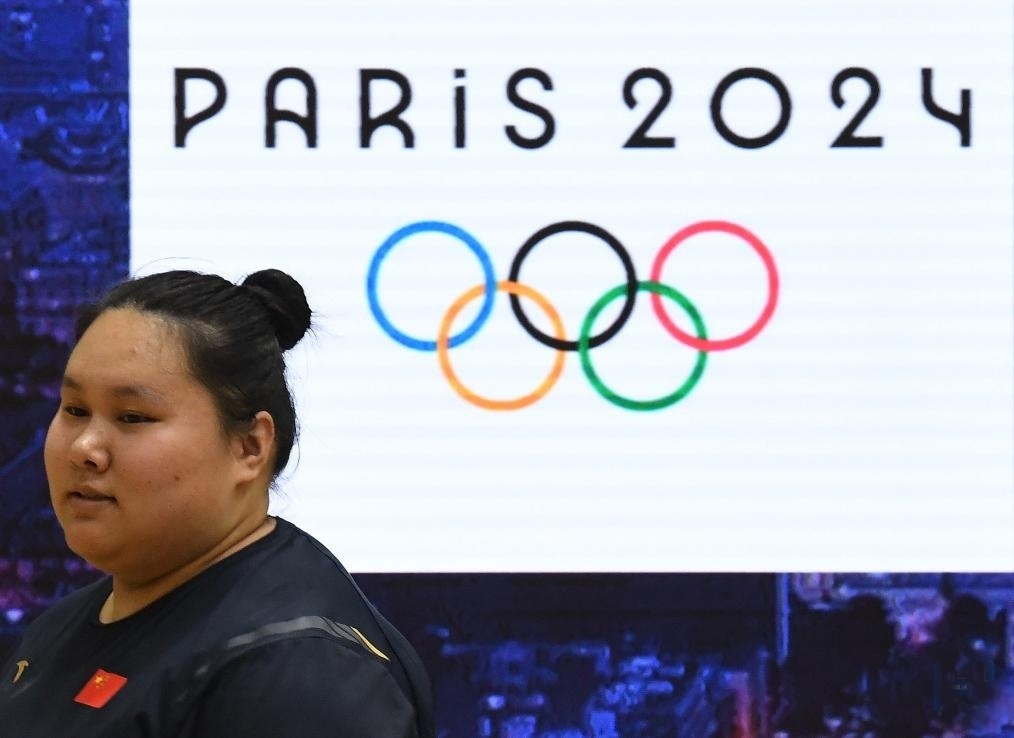 5月10日，國家隊選手李雯雯在訓(xùn)練中。新華社記者 侯昭康 攝