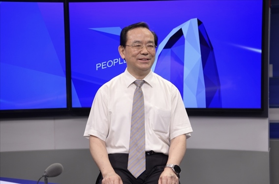 中國人民大學法學院教授、博士生導師楊建順。人民網(wǎng)記者 王曉嘯攝