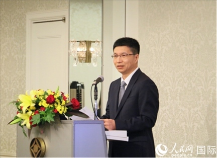 深圳市委常委、組織部部長程步一致辭。人民網(wǎng) 許可攝