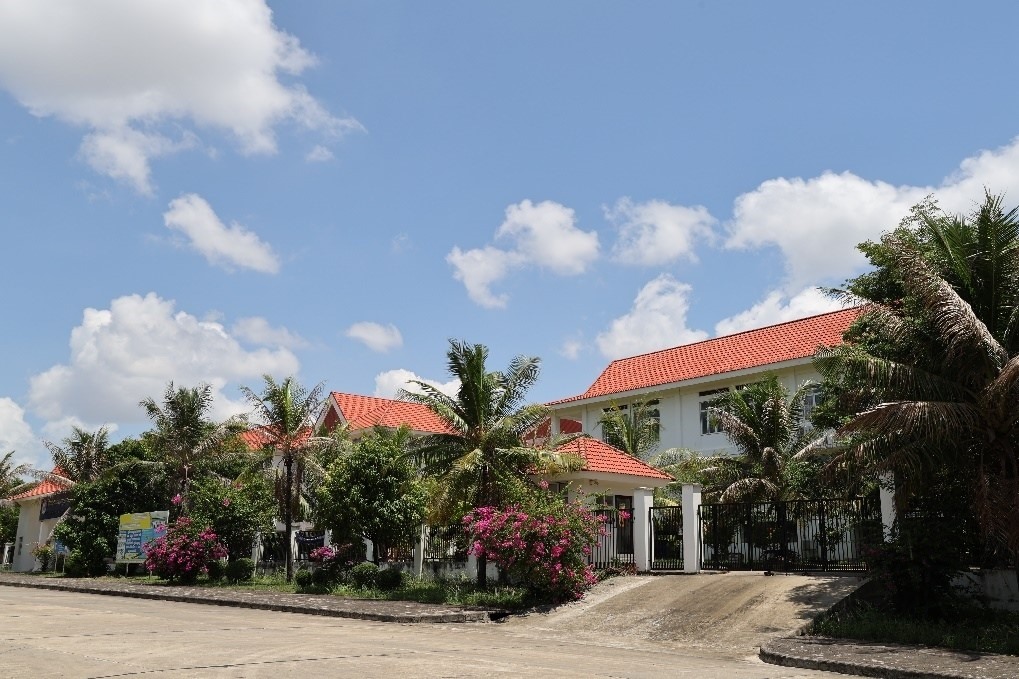 西哈努克省中柬友誼理工學(xué)院。西港特區(qū)公司供圖