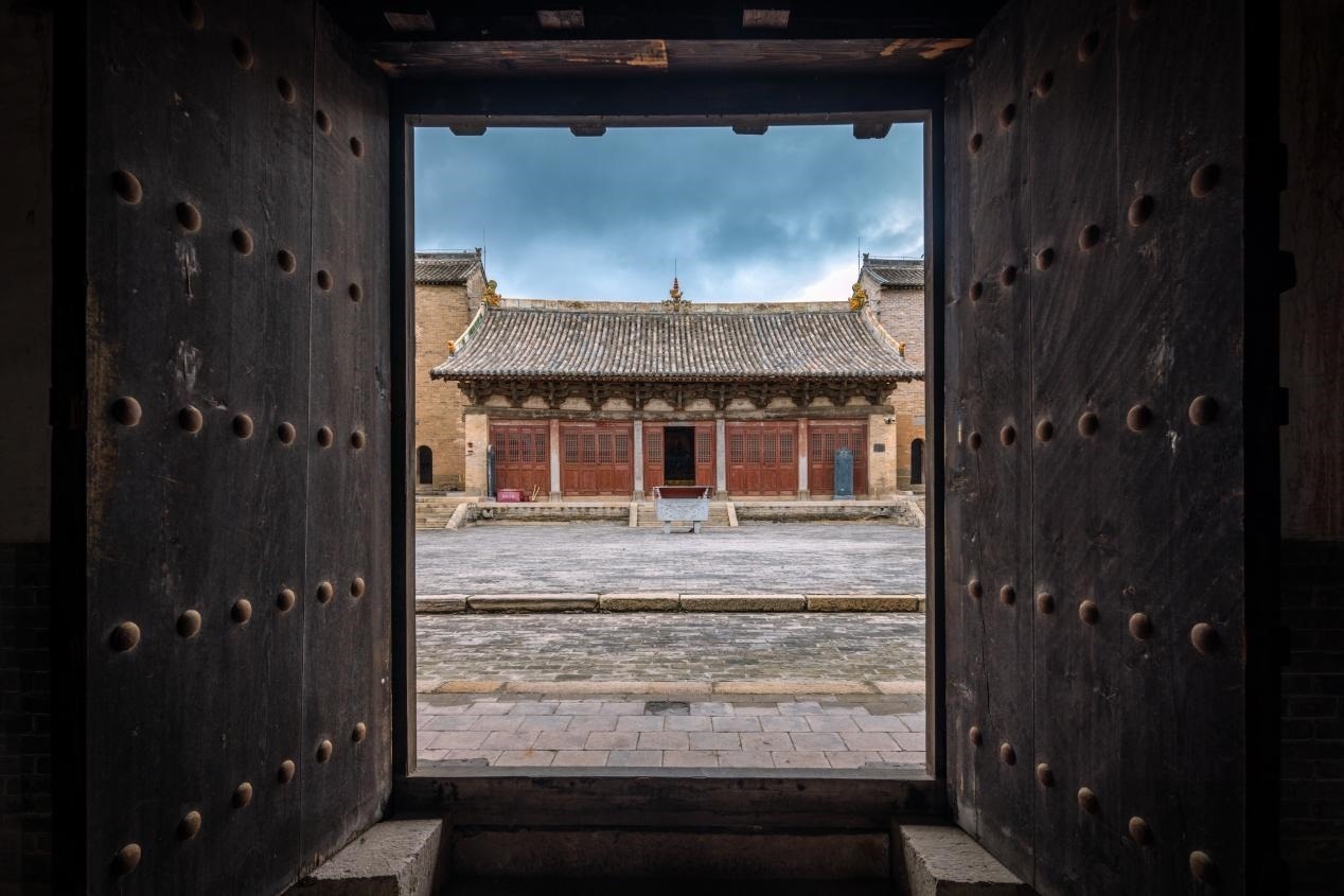 高平市崇明寺一角。蘇唐詩攝