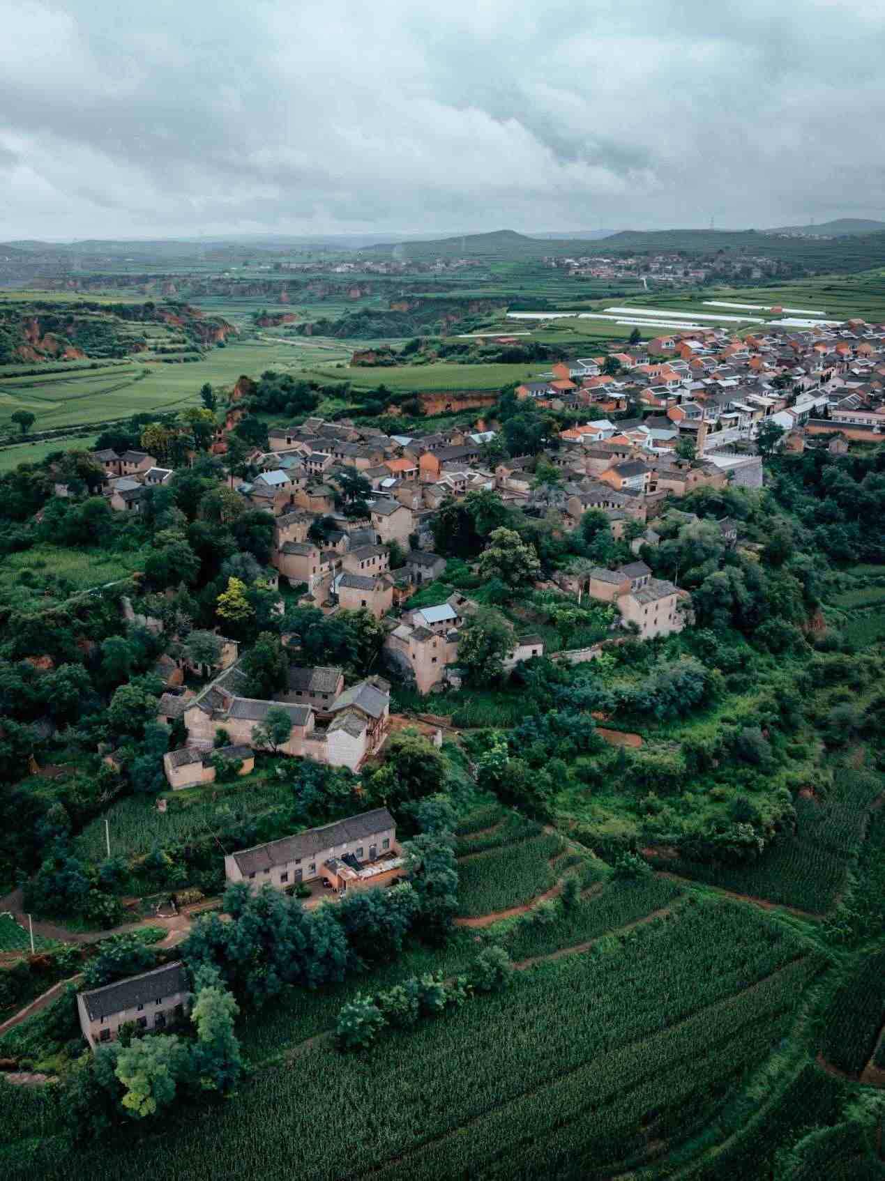俯瞰永寧寨村。邱活攝