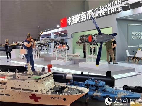 俄羅斯“軍隊(duì)-2024”國(guó)際軍事技術(shù)論壇現(xiàn)場(chǎng)。人民網(wǎng)記者 于宏建攝