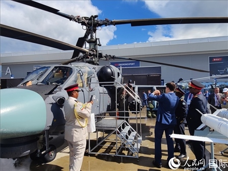 俄羅斯“軍隊(duì)-2024”國(guó)際軍事技術(shù)論壇現(xiàn)場(chǎng)。人民網(wǎng)記者 于宏建攝