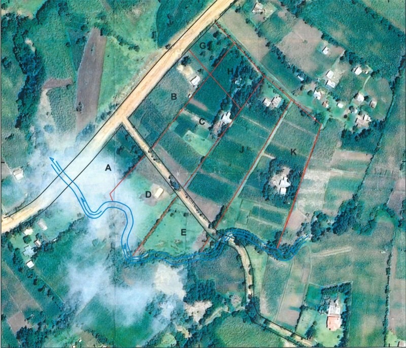 馬拉瓦供水項目平面圖。中鐵十局供圖