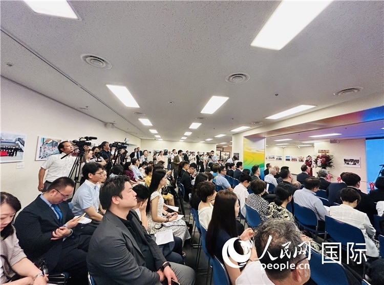 開(kāi)幕式現(xiàn)場(chǎng)。人民網(wǎng) 許可攝