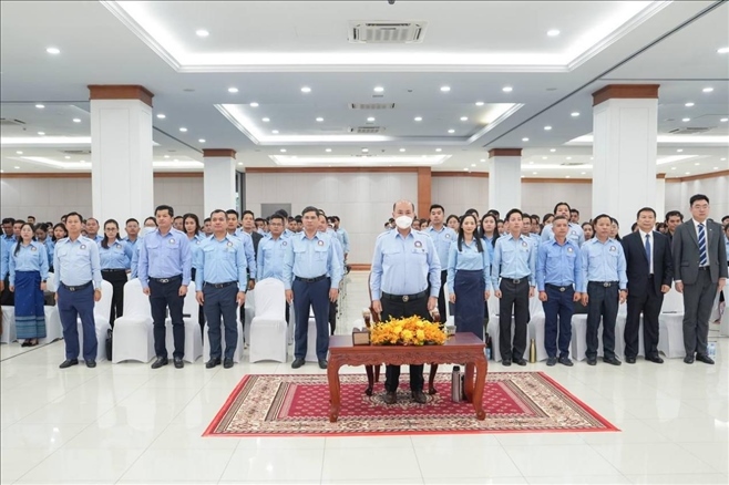 “賦能未來企業(yè)家”活動開幕式現(xiàn)場合影?；顒又鬓k方供圖