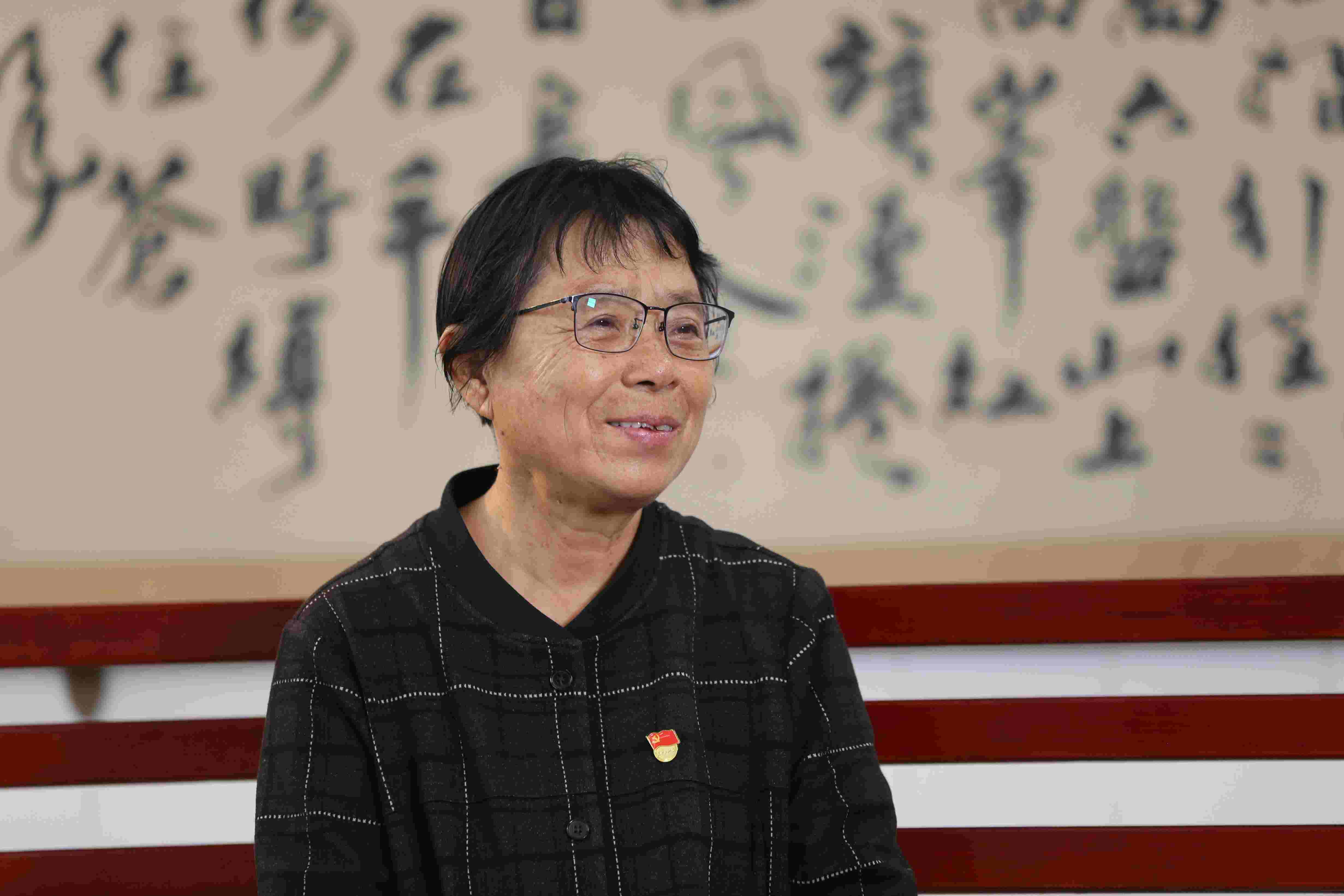 張桂梅。人民網(wǎng)記者 李發(fā)興攝