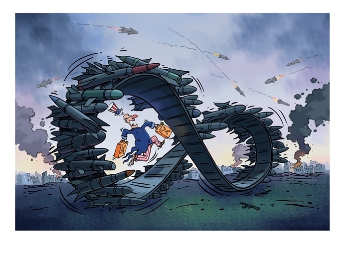 漫畫(huà)作者：馬宏亮（人民網(wǎng)版權(quán)圖片，未經(jīng)授權(quán)請(qǐng)勿轉(zhuǎn)載。）