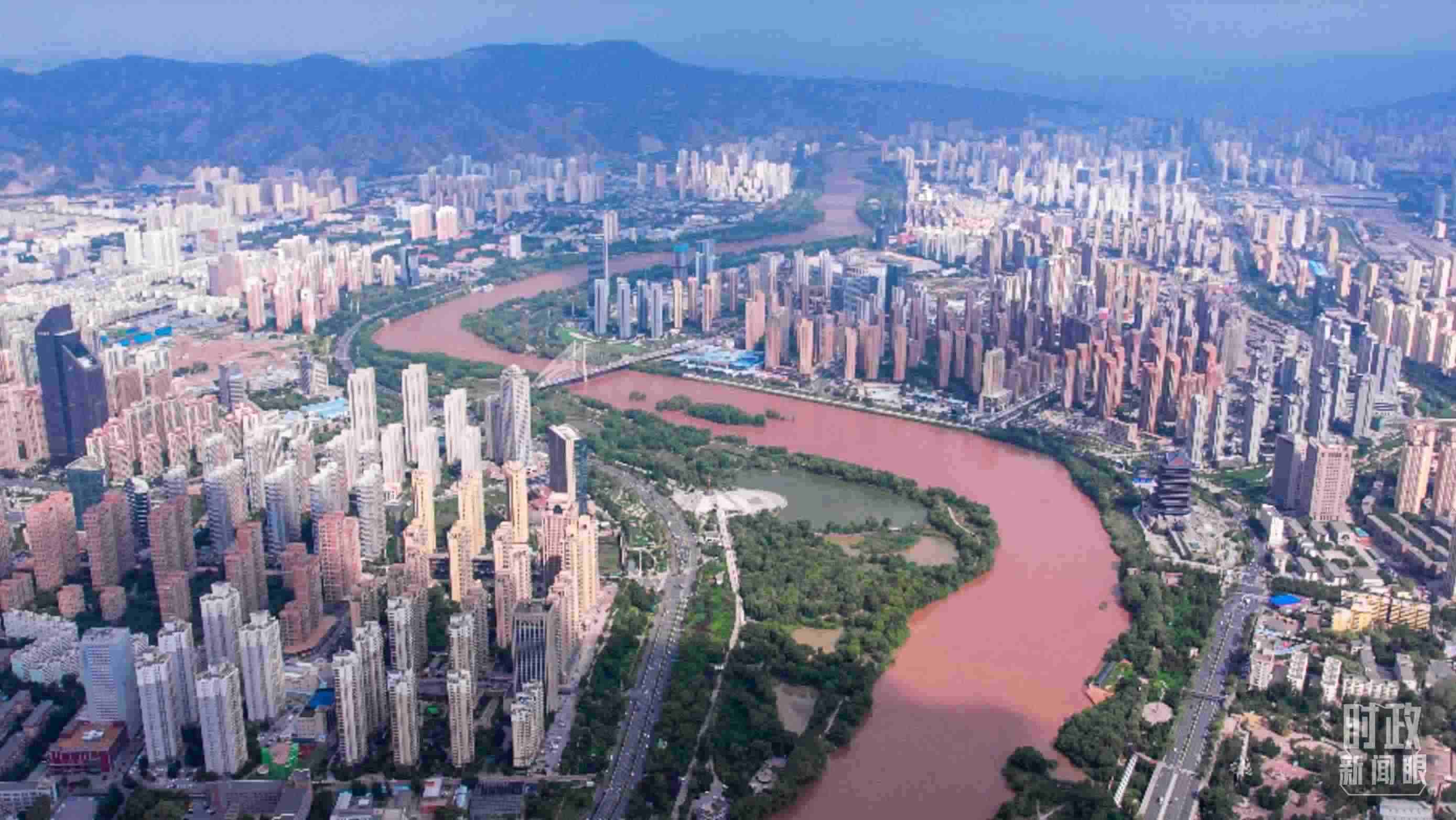 △蘭州。（總臺央視記者范凱拍攝）