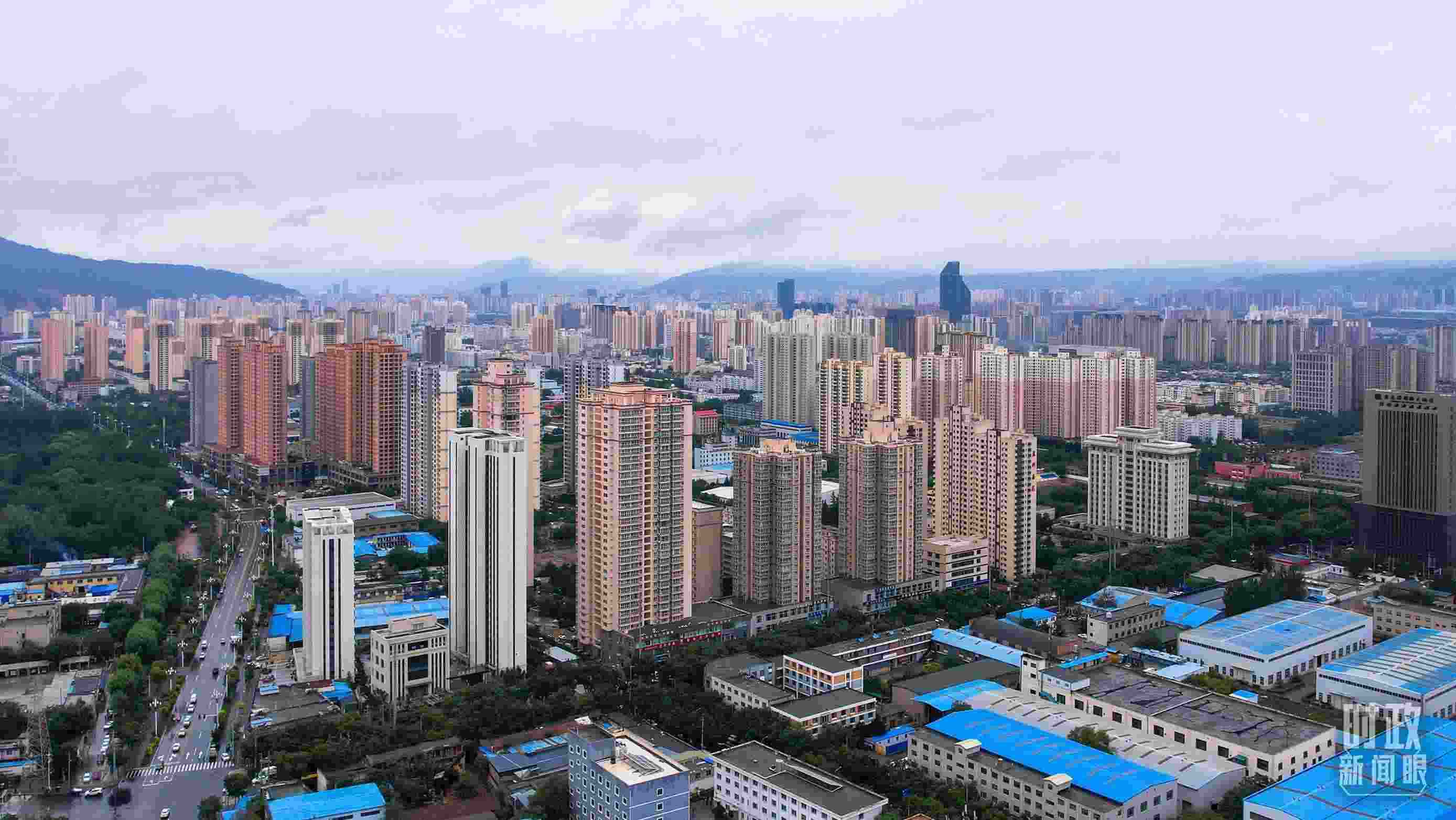 △蘭州。（總臺記者馬凌峰拍攝）