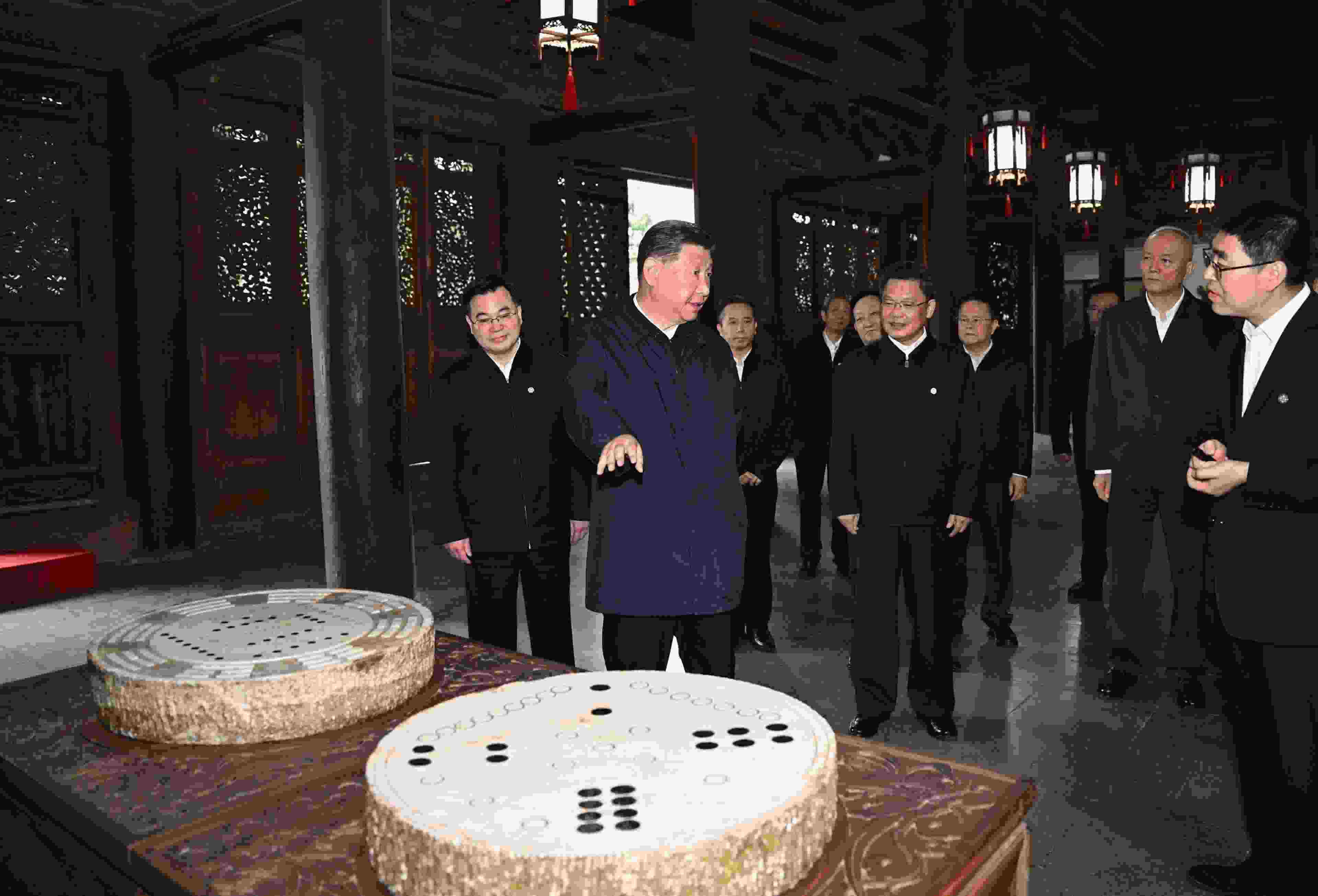 2024年9月10日，習近平總書記在甘肅天水考察了全國重點文物保護單位伏羲廟。