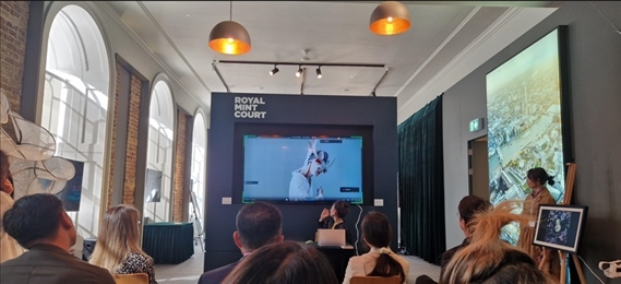 中英青年數(shù)字創(chuàng)意產(chǎn)學交流會現(xiàn)場。逸麟 攝