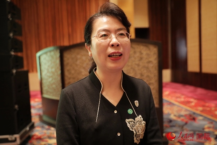 北京外國語大學(xué)亞洲學(xué)院院長、中國馬來研究中心主任蘇瑩瑩教授接受人民網(wǎng)采訪。人民網(wǎng) 王婧攝