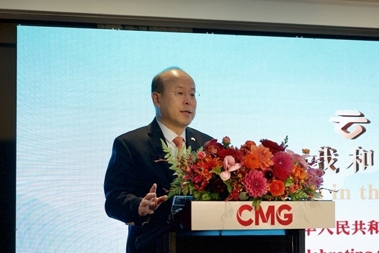 中國駐澳大利亞大使肖千出席活動并致辭。張舒惠攝