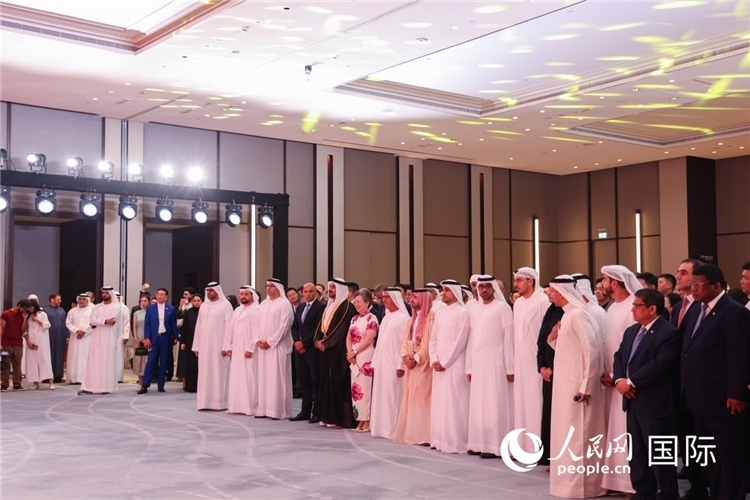 招待會現(xiàn)場。人民網(wǎng)記者任皓宇攝