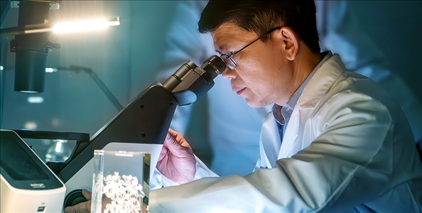 陳志堅。圖片來源：美國德克薩斯大學(xué)西南醫(yī)學(xué)中心官網(wǎng)