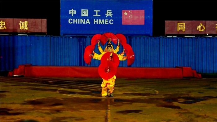 中國傳統(tǒng)文化節(jié)目表演。孫千攝