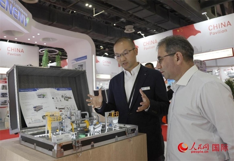 中企污水處理設備介紹。人民網(wǎng)記者 管克江攝