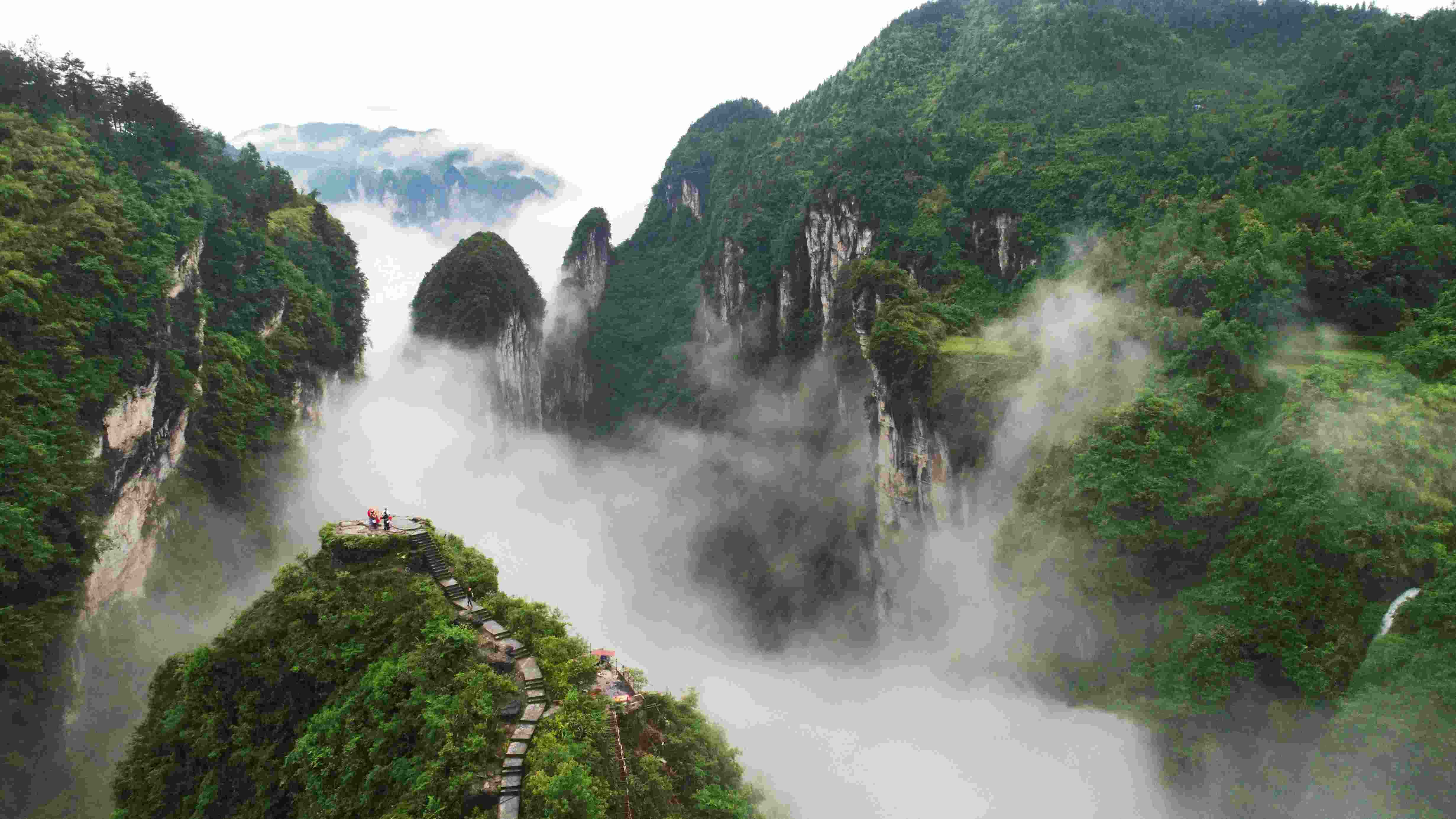 湖南矮寨國家森林公園。受訪者供圖