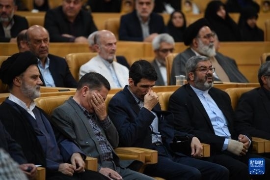 這是10月7日在伊朗首都德黑蘭拍攝的第七屆聲援巴勒斯坦兒童和青少年國(guó)際會(huì)議現(xiàn)場(chǎng)。新華社記者 沙達(dá)提 攝