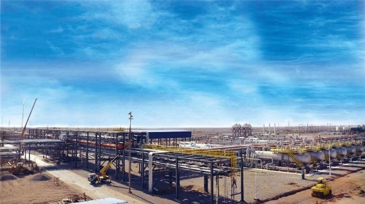 油田廠區(qū)一景。中國海油供圖