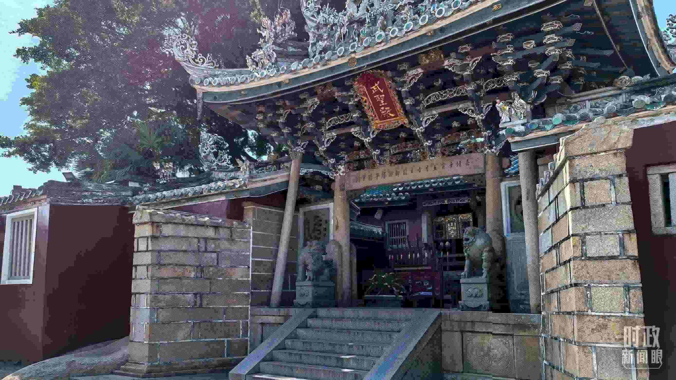 △關(guān)帝文化產(chǎn)業(yè)園。（總臺(tái)央視記者陸泓宇拍攝）