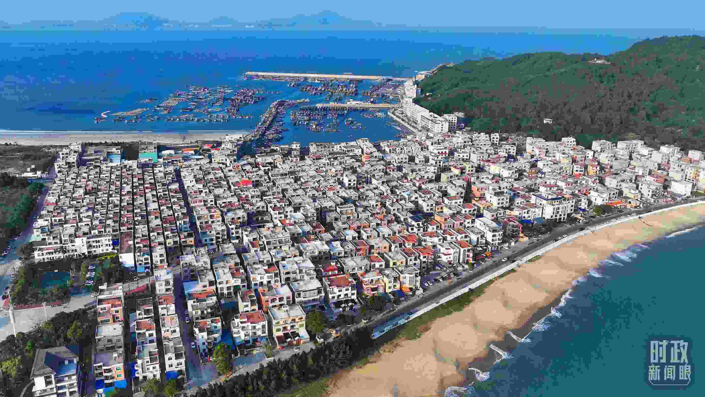 △澳角村。（總臺(tái)記者李鵬沖拍攝）