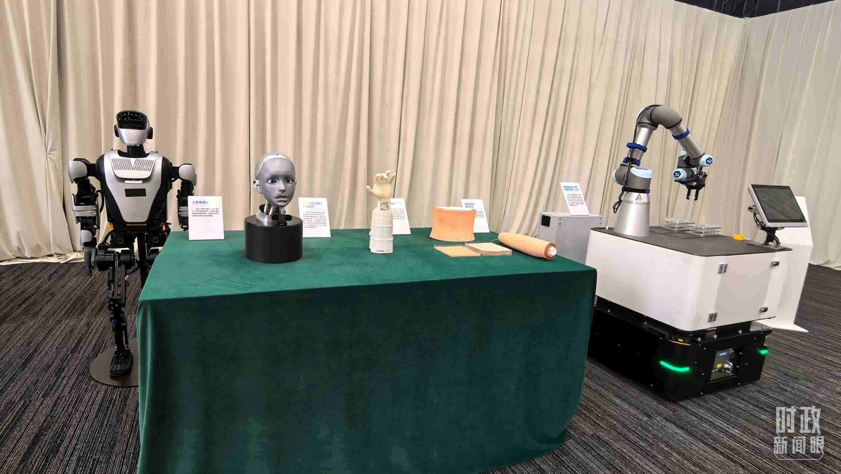 △安徽省重大科技創(chuàng)新成果集中展示的展品。（總臺央視記者馬超拍攝）