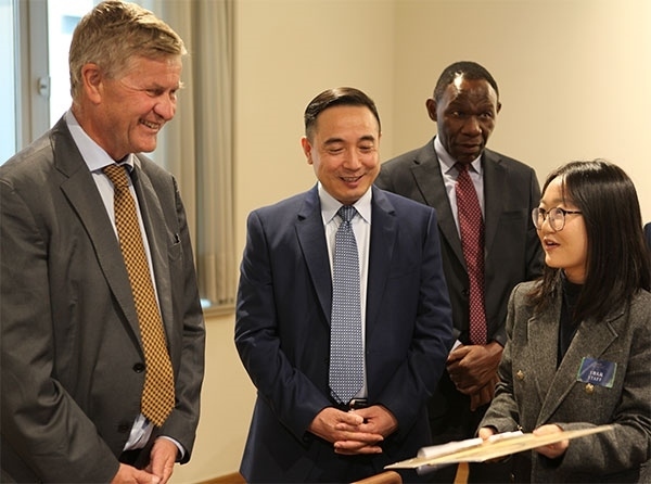 活動(dòng)現(xiàn)場(chǎng)。中國(guó)駐歐盟使團(tuán)供圖