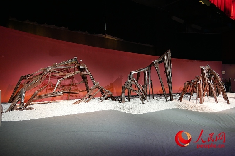 《鑄魂五岳》。人民網(wǎng)記者 韋衍行攝